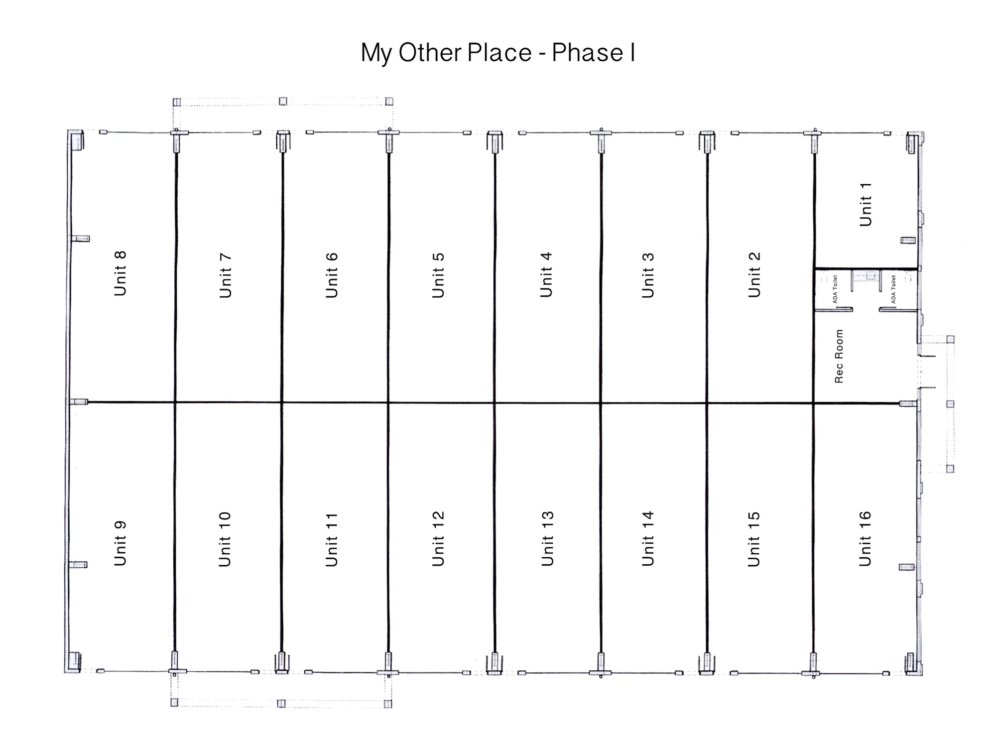My Other Place Phase I site plan