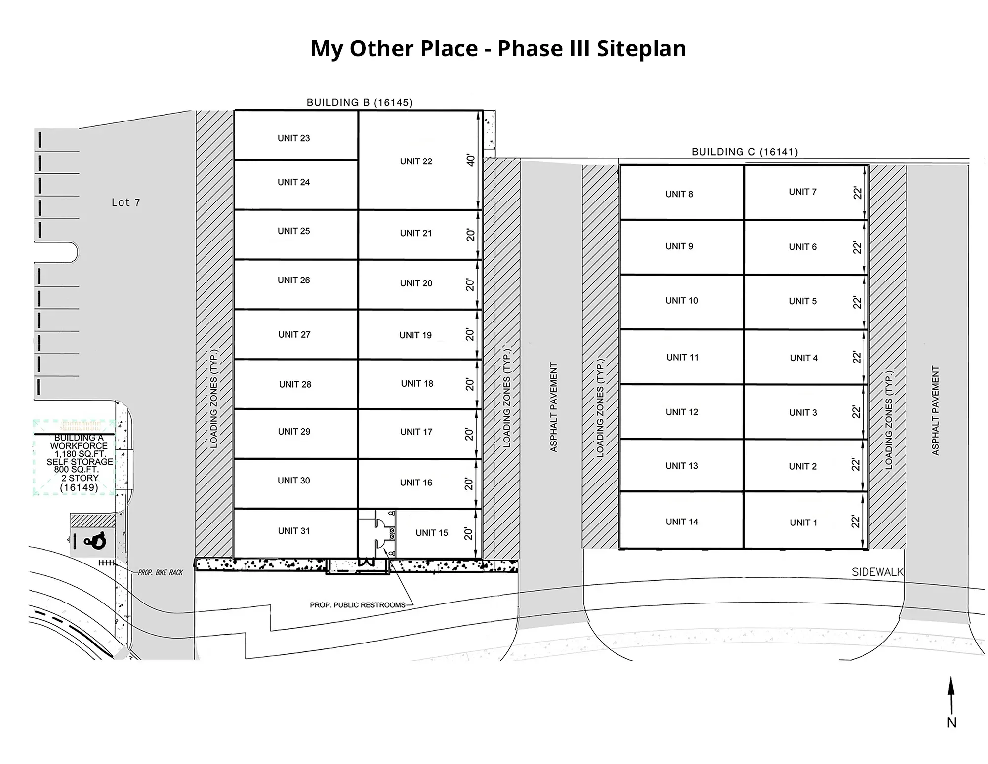 My Other Place Phase III site plan